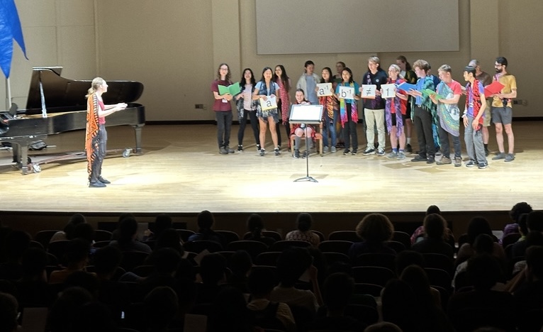 Photo of the Contrapositones at Mathcamp 2024